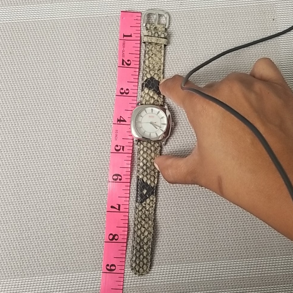 Hugo Boss Ladies Python Snakeskin Watch - Picture 9 of 9